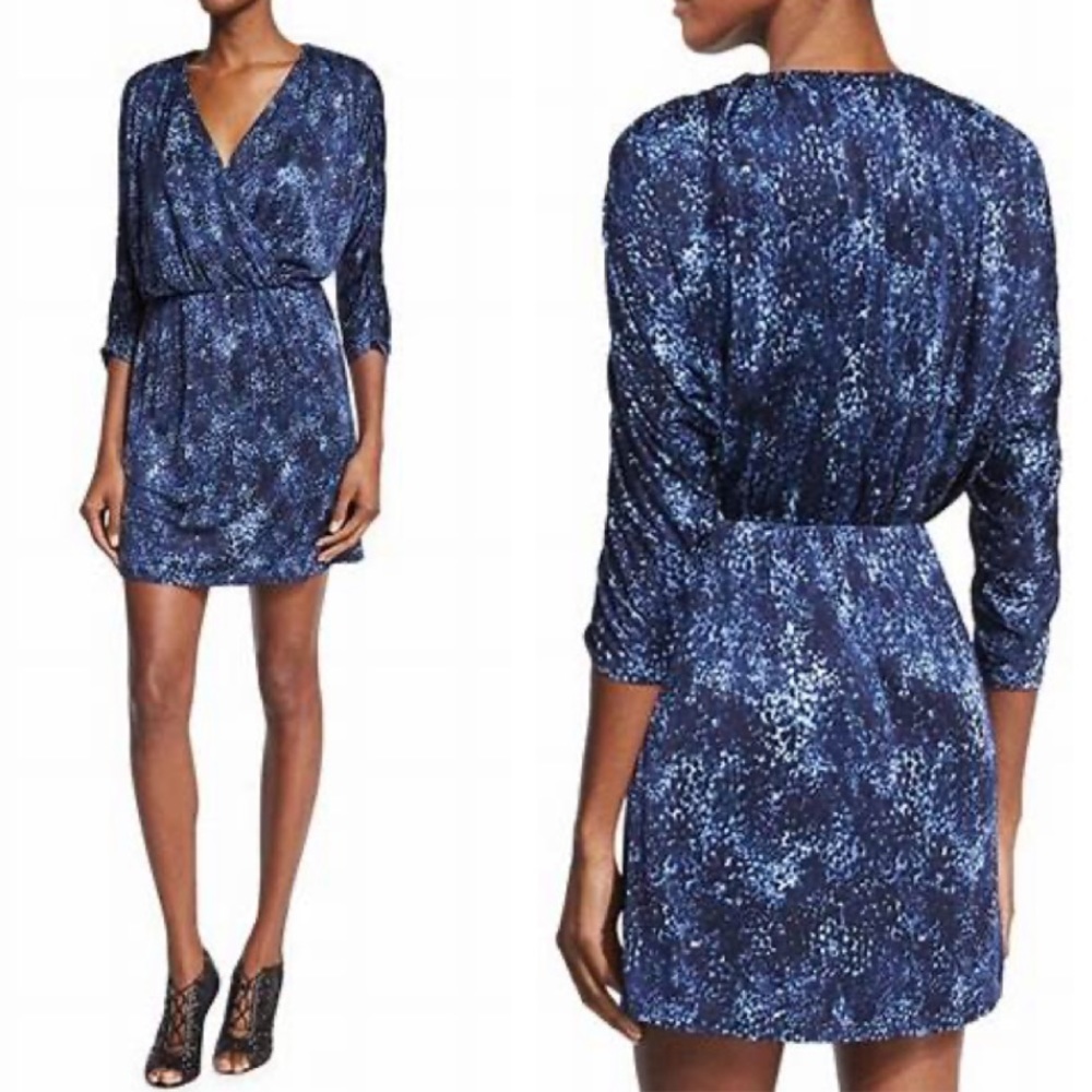 Parker Catalina Rosette Dress Size M